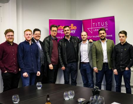 Welcoming the Moodle team to Titus HQ