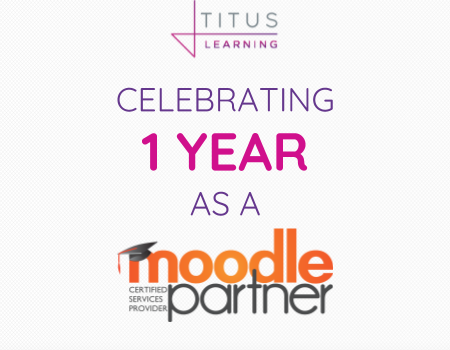 One year as a Moodle Partner!